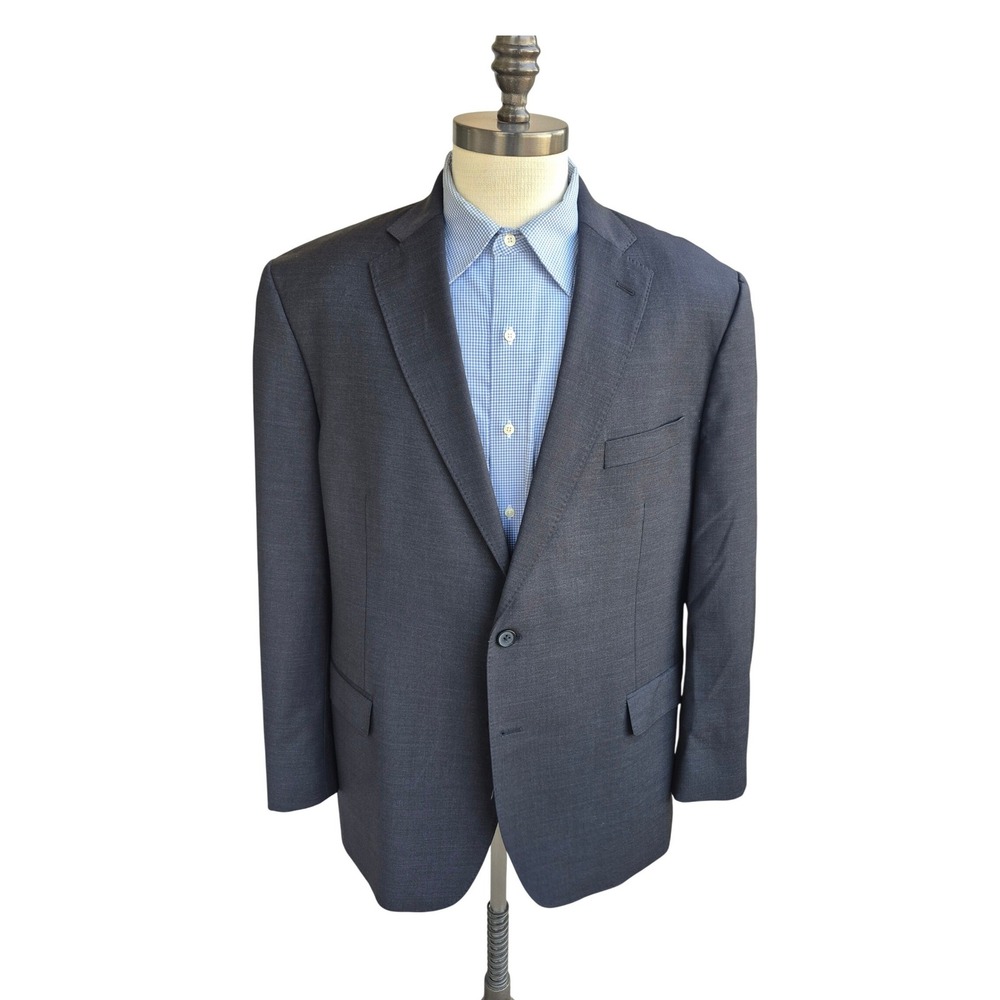 Brooks Brothers Explorer Madison Fit Grey Wool Blend Sport Coat Blazer Mens 48 R